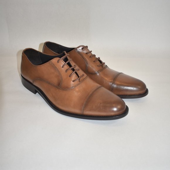 To Boot New York Caufield Cap Toe Oxford Brown Cuoio Size 11.5 M main image 5
